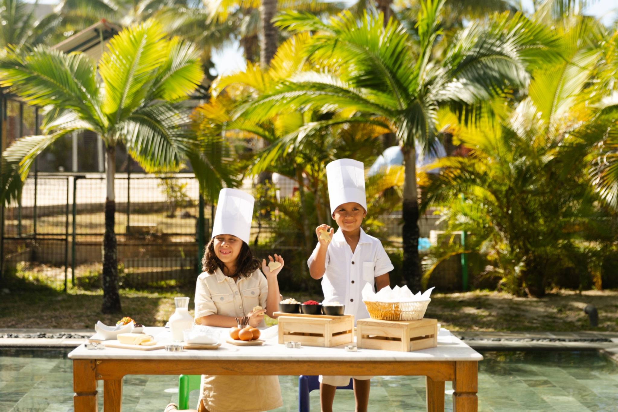 Atelier cuisine enfants Crystal Beach